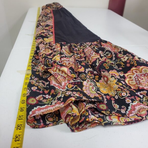 Vintage Boston Proper Womens Y2K Patchwork Babydoll Maxi Dress Size 2 Preppy 90S - Picture 7 of 11